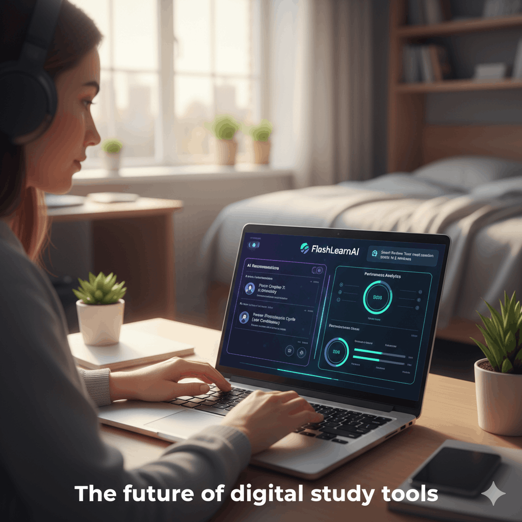 future of AI flashcards and intelligent digital study tools