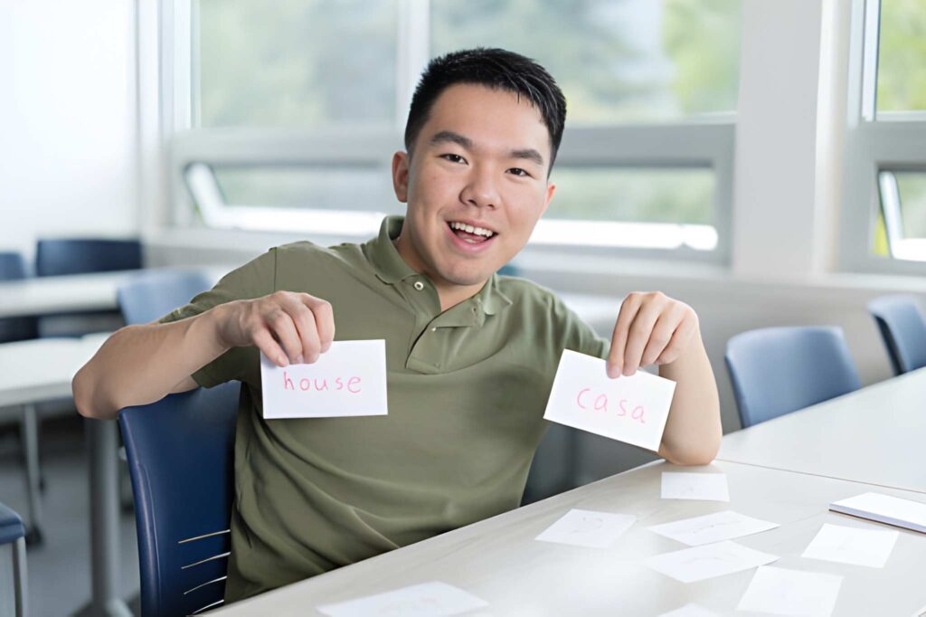 study flashcards for active recall learning